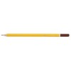 Карандаш чернографитный Design inФормат, твердость грифеля М, корпус желтый, с декоративным наконечником