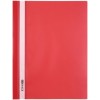 Папка пластиковая со скоросшивателем А4 Economix, толщина пластика 0,16 мм, красная