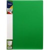 Папка пластиковая на 10 файлов Forpus, толщина пластика 0,5 мм, зеленая